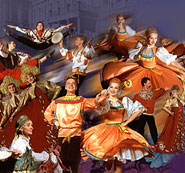 Show de Folklore ruso en el Palacio de Nicolas
