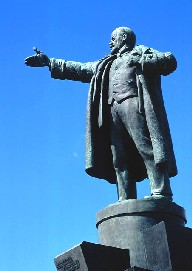 Monumento a Lenin en San Petersburgo