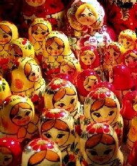 Muecas tpicas rusas "Matrioshka"