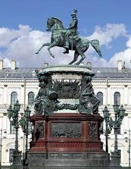 Monumento al zar ruso Nicolas I