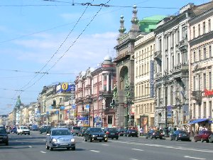 Avenida Nevsky en Sant Petersburgo, Nevsky prospect