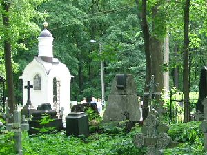 Cementerio Smolenskoe en San Petesburgo