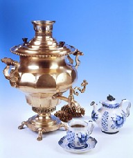 Samovar ruso