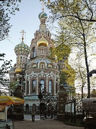 iglesia de la Sangre Derramada en San Petersburgo