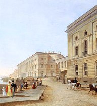 El Teatro Hermitage en el siglo XIX, San Petersburgo